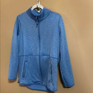 NWT - T by Talbots Zippered Jacket, zippered pockets, Size X, Color Blue